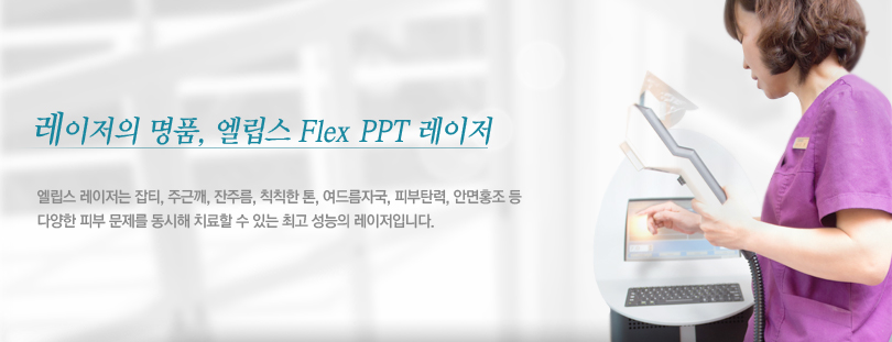 레이저의 명품, 엘립스 Flex PPT 레이저